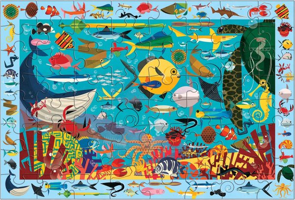 Search & Find Puzzle: Ocean Life