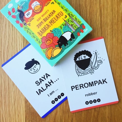 Say What? Learn Bahasa Melayu Card Game