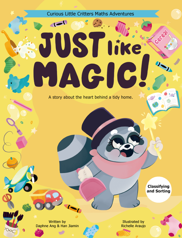 Just Like Magic - Maths Storybook & Activity Book (Sorting and Classification)