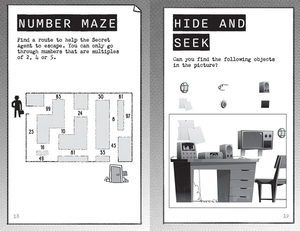 Spy Agency Puzzle Book: The Hidden Hacker