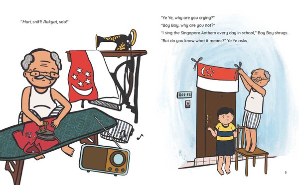 Ye Ye and the Singapore National Anthem