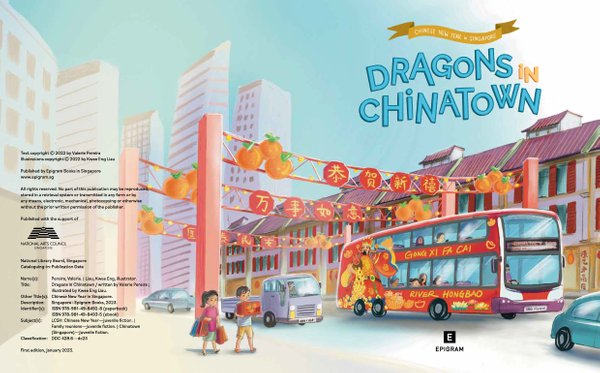 Dragons in Chinatown (Chinese New Year in Singapore)