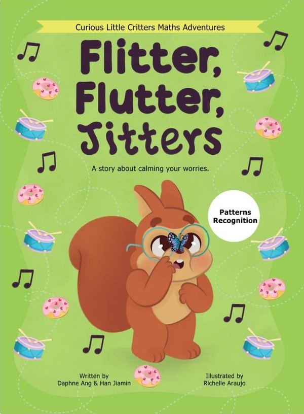 Flitter, Flutter, Jitters - Maths Storybook & Activity Book (Patterns)