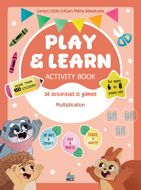 One Brave Bite - Maths Storybook & Activity Book (Multiplication)