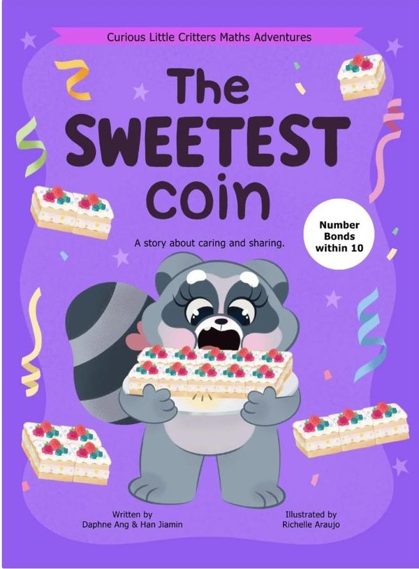 The Sweetest Coin - Maths Storybook & Activity Book (Number Bonds within 10)